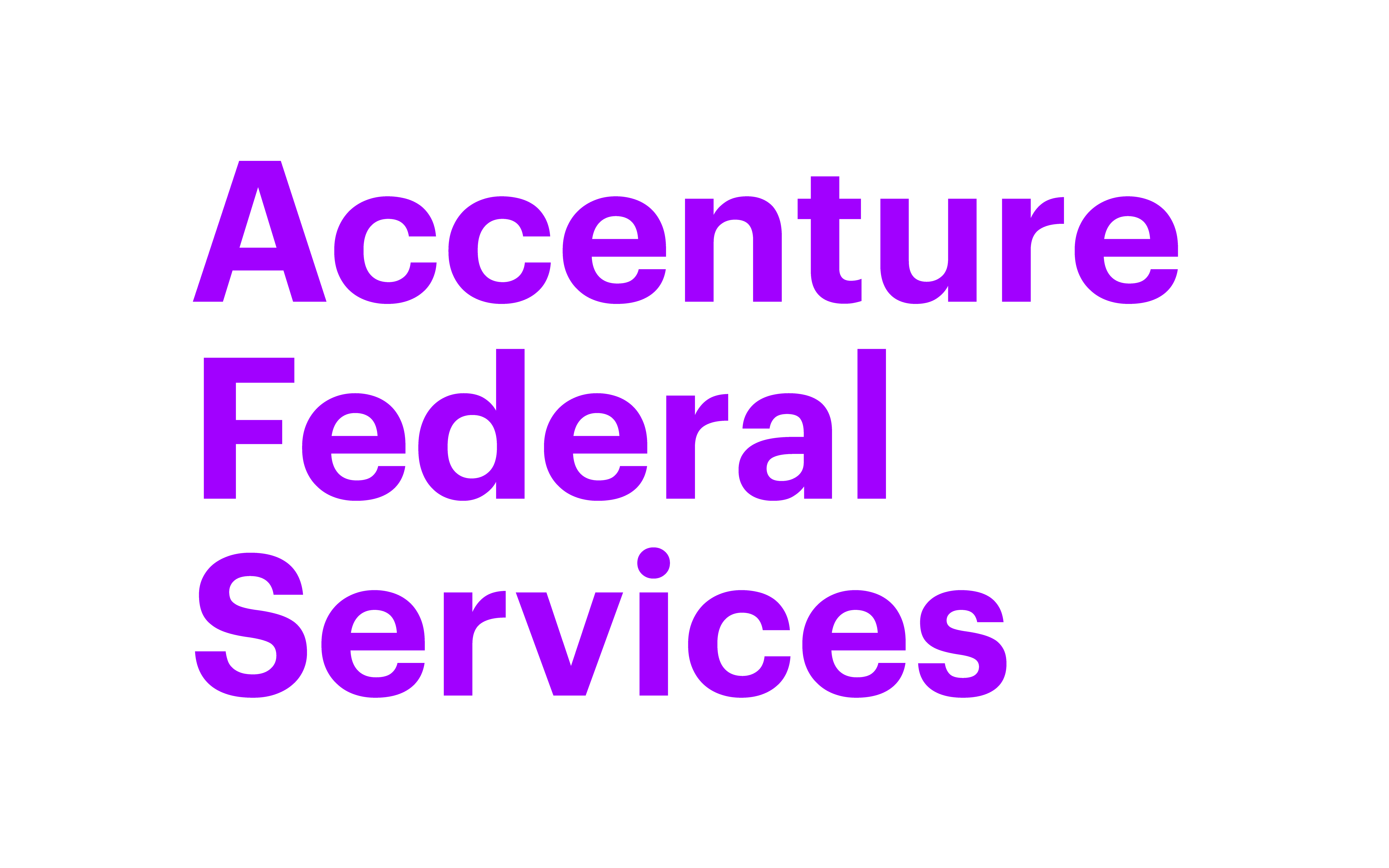 Accenture Federal Services logo