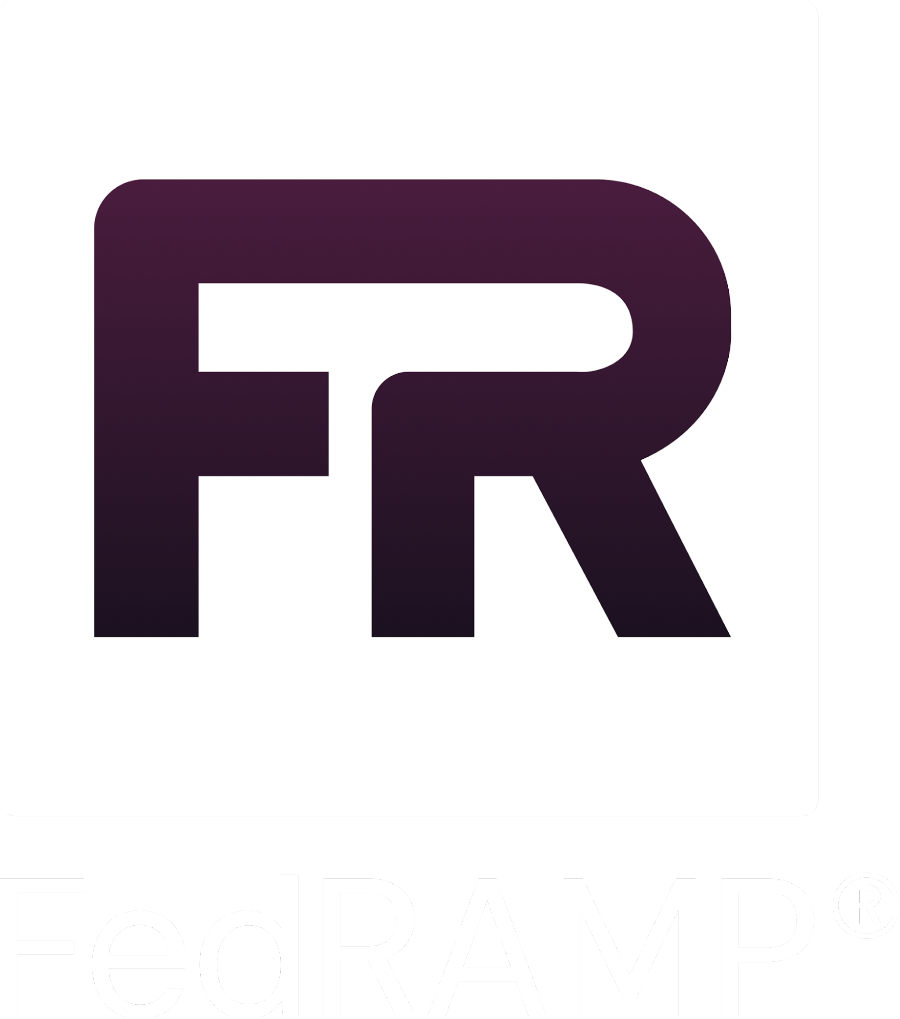 FedRAMP inverse logo