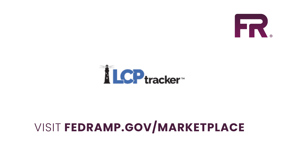 LCPtracker Pro | FedRAMP Marketplace