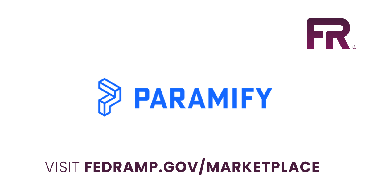Ded Ramp Paramify Cloud | FedRAMP Marketplace