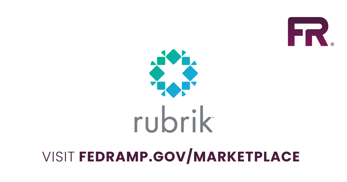 Rubrik Rsc Rubrik Security Cloud - Government (RSC-G) | FedRAMP Marketplace